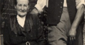 Mr & Mrs French, Sceifa, Clayhidon, c. 1930