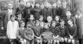 Picture of the Upottery Primary School Class of 1928