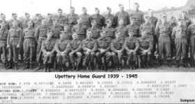 Picture showing men of Upottery Home Guard 1939-1945