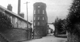 Picture of the Uffculme Jam and Cider Factory in 1974