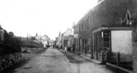Old picture of Commercial Road Uffculme Devon