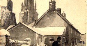 Picture of Fore Street, Uffculme in 1891