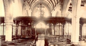 Picture of the inside of St Mary's Uffculme, Devon