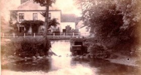 Picture of Mill Stream House, Uffculme, Devon. Undated.
