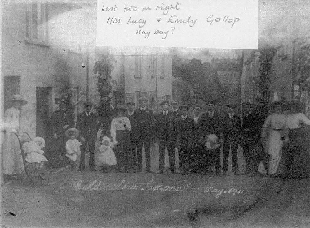 Coronation Day, 1911, @ Coldharbour, Uffculme.-1